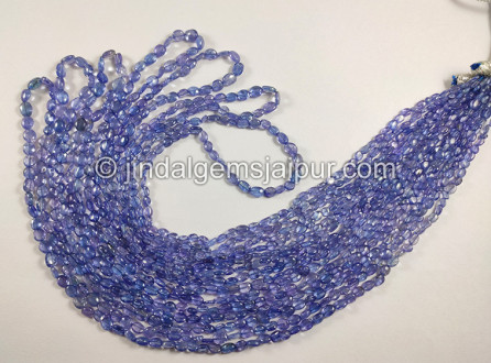 Tanzanite Smooth Oval Shape Beads Tanzanite Smooth Oval Shape Beads