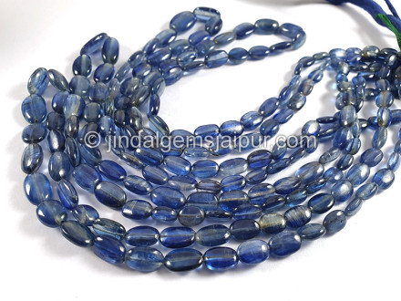 Kyanite Smooth Oval Shape Beads Kyanite Smooth Oval Shape Beads