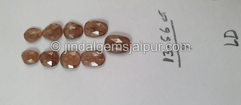 Andalusite  Rose Cut Slices