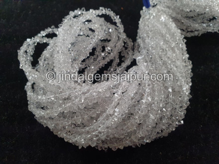 Double Terminated Quartz Nugget Beads