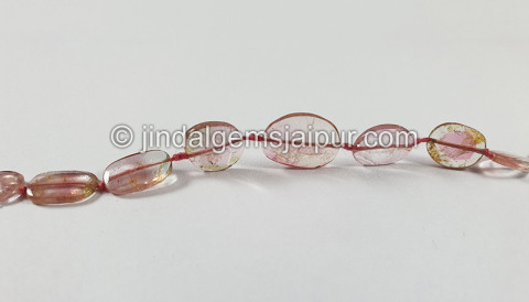 Watermelon Tourmaline Slices Shape Beads Watermelon Tourmaline Slices Shape Beads