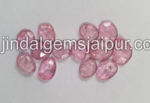 Pink Spinel Rose Cut Slices