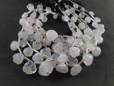 Rainbow Moonstone Carved Heart Shape Beads Rainbow Moonstone Carved Heart Shape Beads