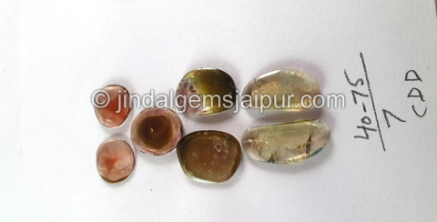 Watermelon Tourmaline Smooth Slices