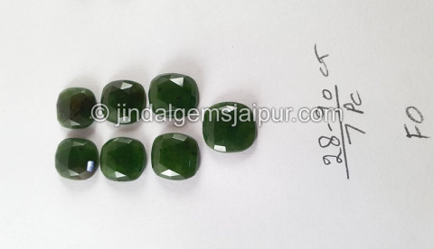 Chrome Chalcedony Rose Cut Slices Chrome Chalcedony Rose Cut Slices