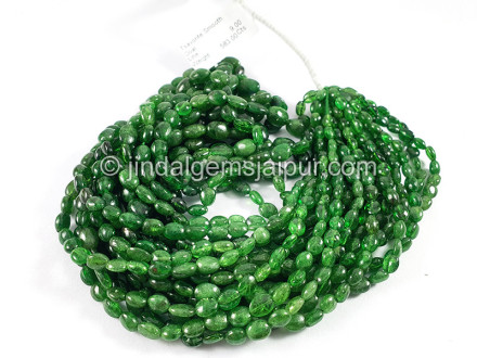 Tsavorite Smooth Oval Shape Beads Tsavorite Smooth Oval Shape Beads