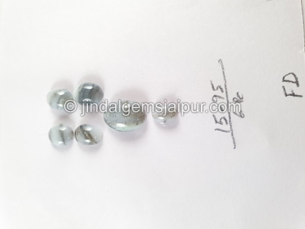 Peru Blue Opal Smooth Cabochons Peru Blue Opal Smooth Cabochons