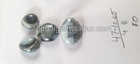 Peru Blue Opal Smooth Cabochons Peru Blue Opal Smooth Cabochons