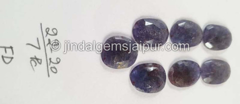 Iolite Sunstone Rose Cut Slices Iolite Sunstone Rose Cut Slices