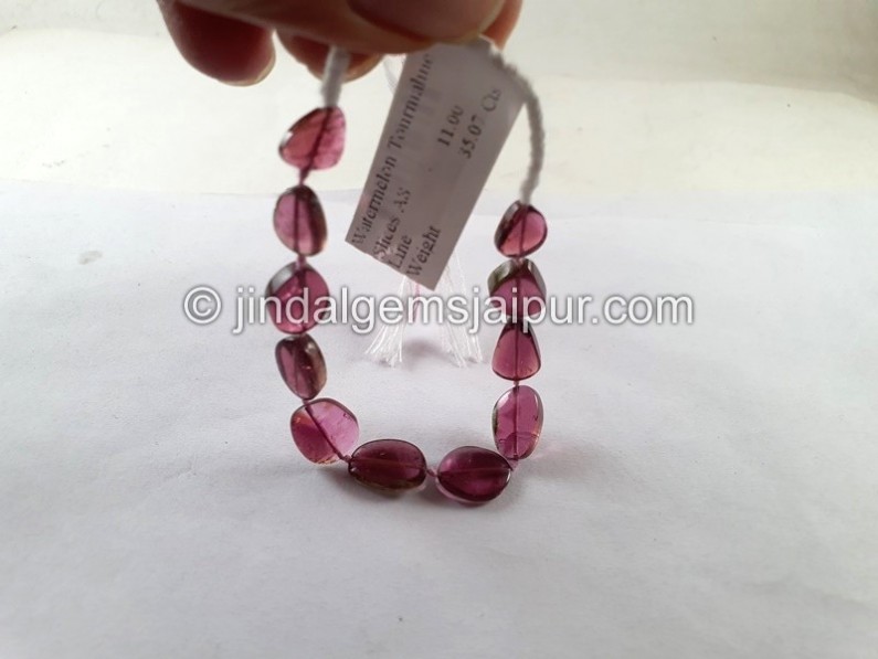 Watermelon Tourmaline Smooth Slices