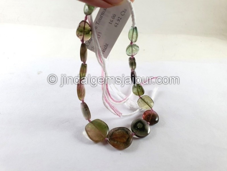 Watermelon Tourmaline Smooth Slices