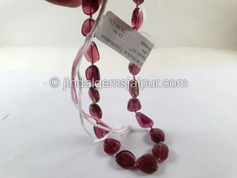 Watermelon Tourmaline Smooth Slices