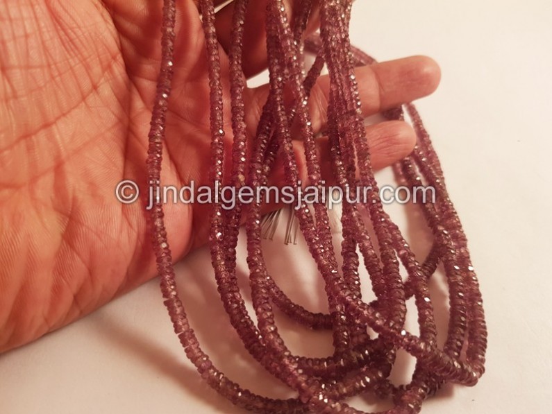 Colour Change Garnet Far Faceted Tyre Beads