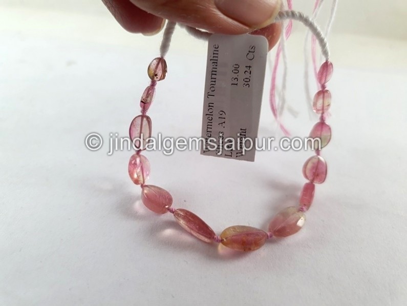 Watermelon Tourmaline Smooth Slices