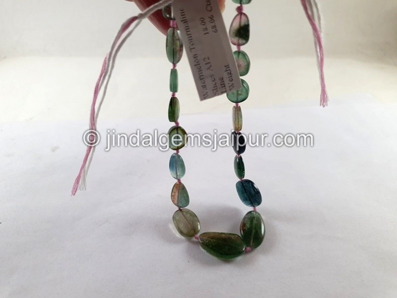 Watermelon Tourmaline Smooth Slices