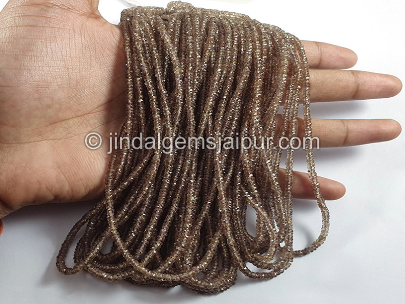 Color Change Garnet Faceted Roundelle Shape Beads Beads