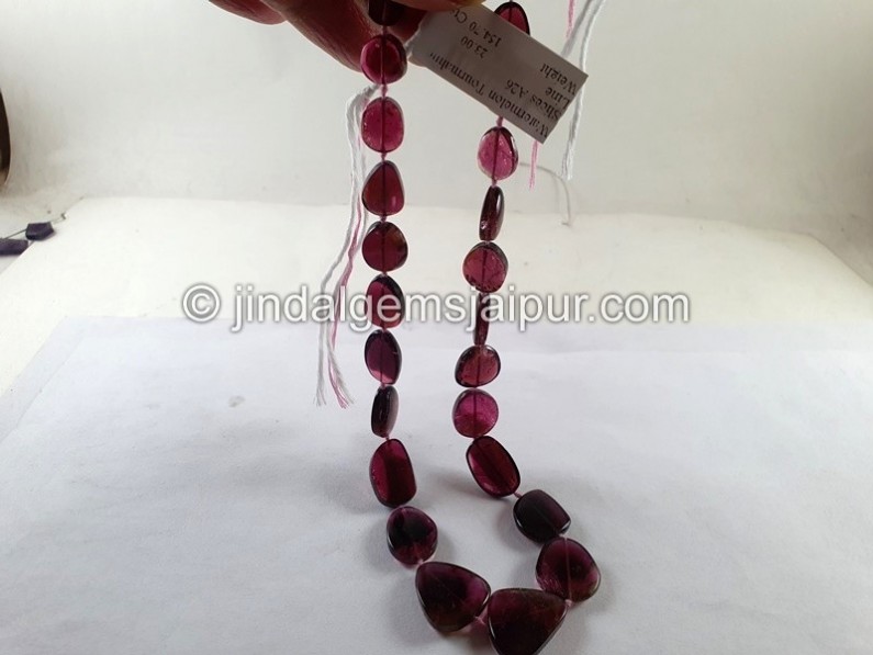 Watermelon Tourmaline Smooth Slices