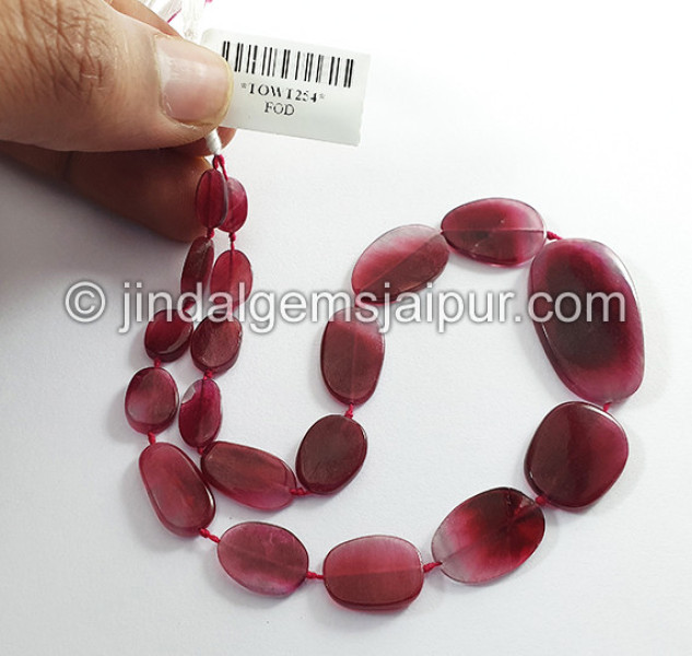 Pink Watermelon Tourmaline Smooth Slices
