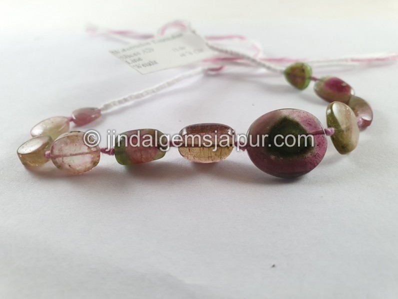 Watermelon Tourmaline Smooth Slices