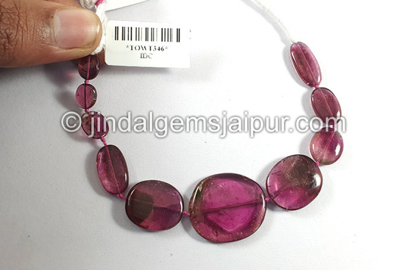 Watermelon Tourmaline Smooth Slices