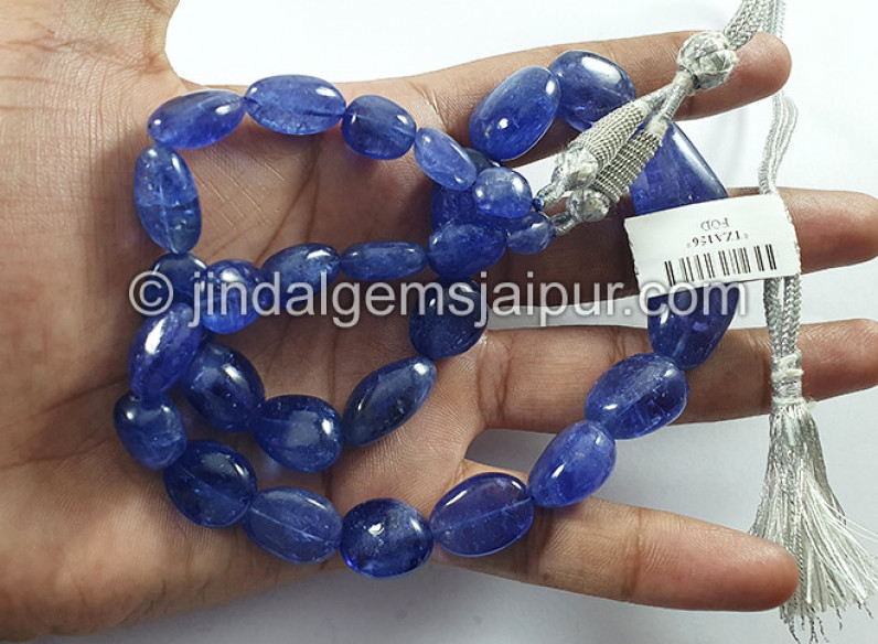 Tanzanite Smooth Nuggets Shape Beads