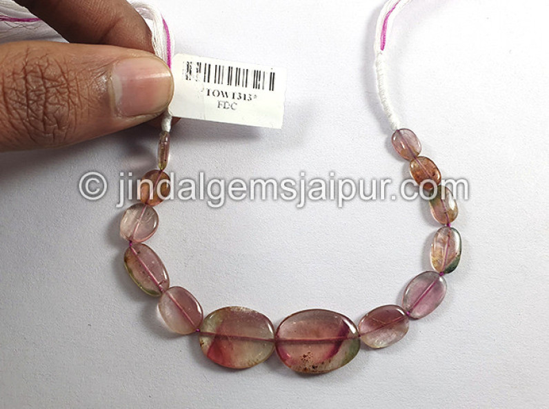 Watermelon Tourmaline Smooth Slices