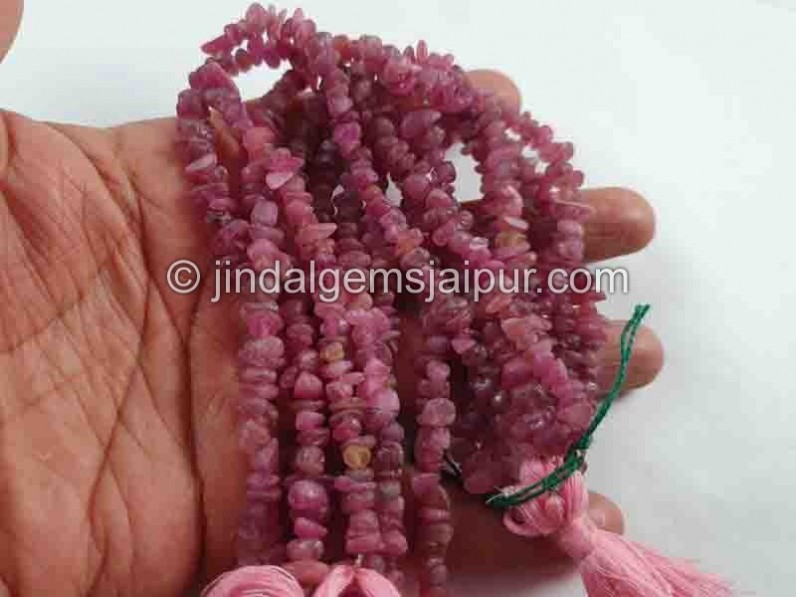 Natural Pink Sapphire Rough Nugget Beads -- SPPH144