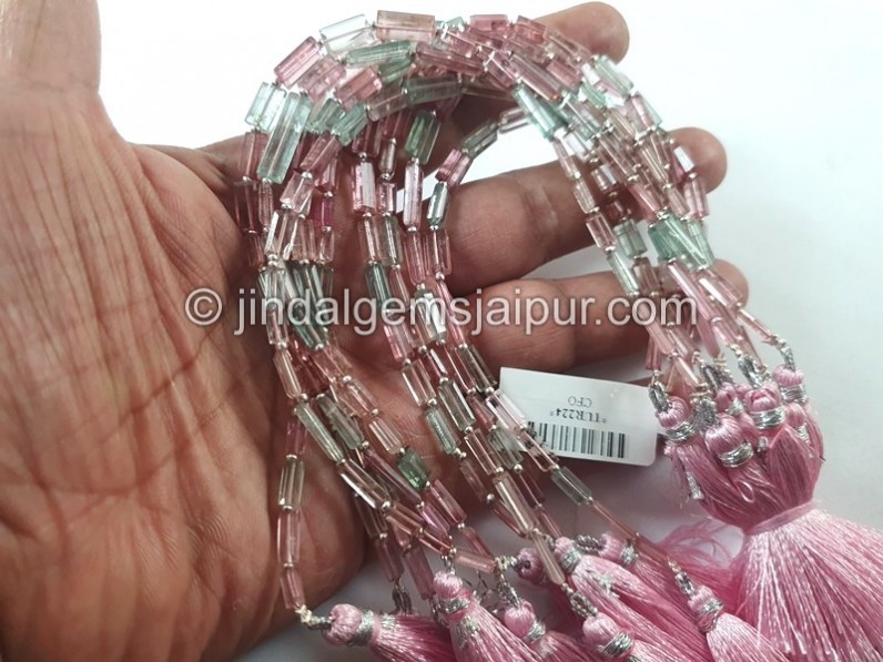 Tourmaline Cut Baguette Beads
