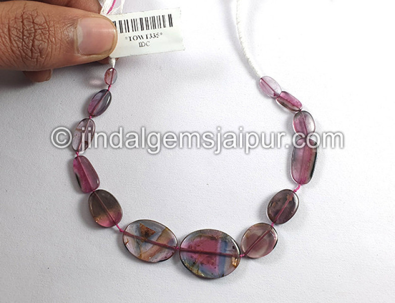 Watermelon Tourmaline Smooth Slices