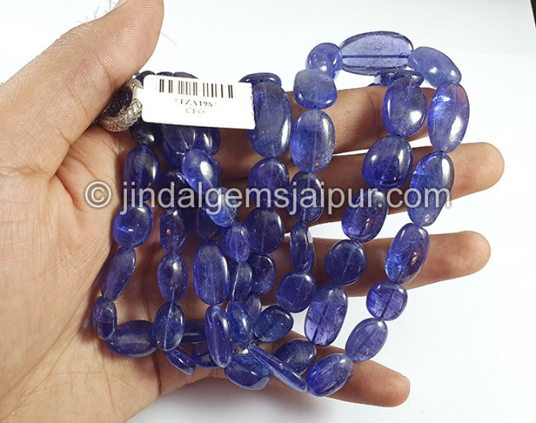 Tanzanite Smooth Nuggests Shape Beads