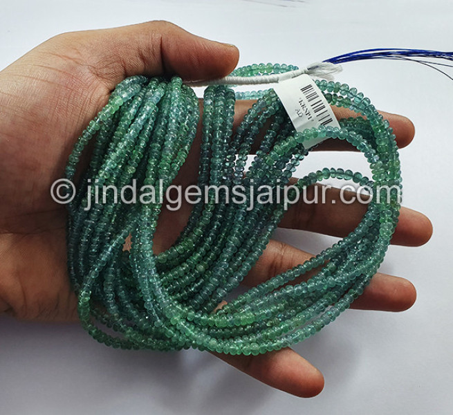 Kornerupine Smooth Roundelle Shape Beads