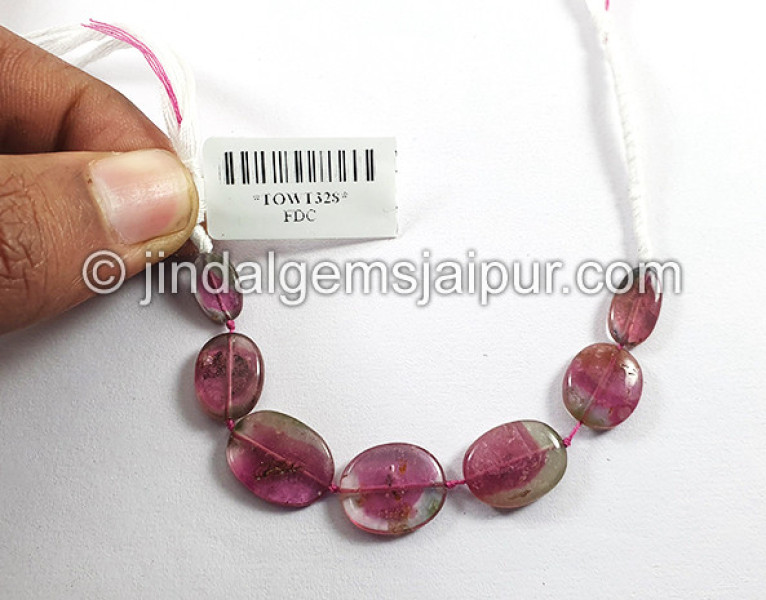 Watermelon Tourmaline Smooth Slices