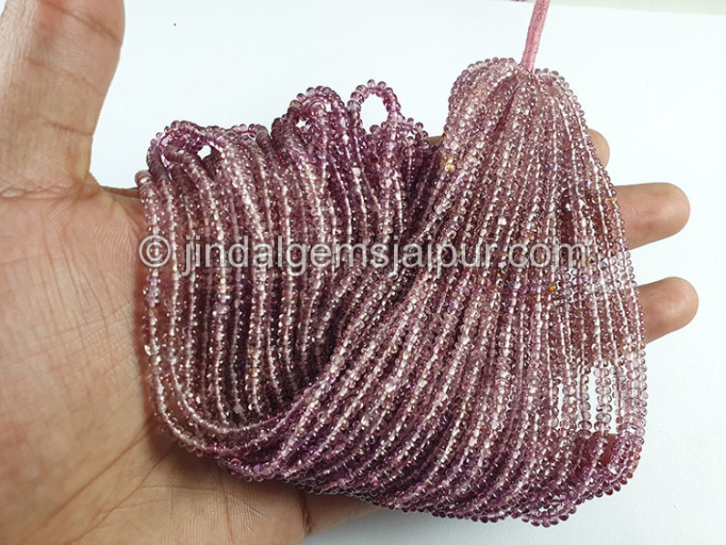 Malaya Or Dragon Garnet Shaded Smooth Roundelle Shape Beads