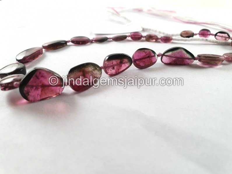 Watermelon Tourmaline Smooth Slices