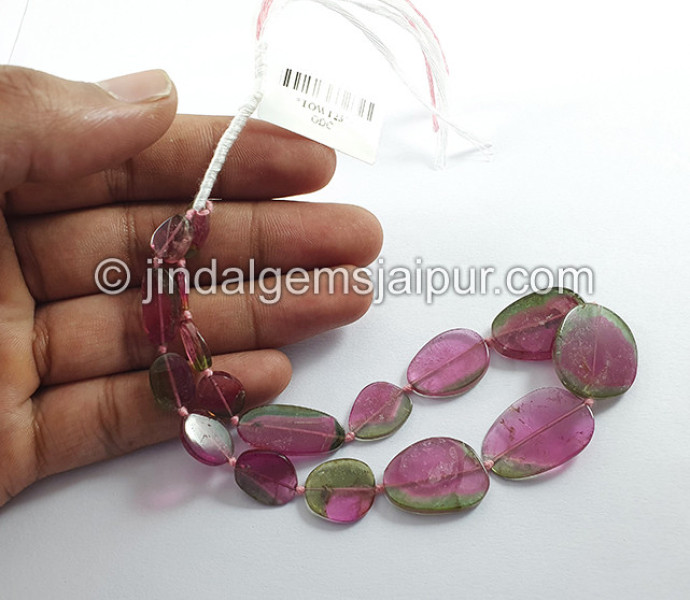 Watermelon Tourmaline Smooth Slices