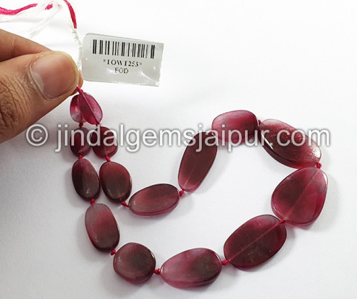 Pink Watermelon Tourmaline Smooth Slices