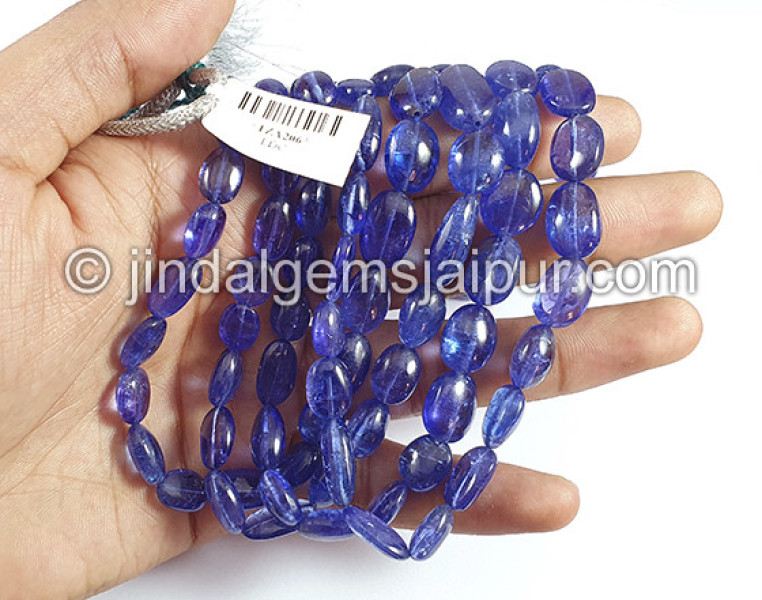 Tanzanite Smooth Nuggests Shape Beads
