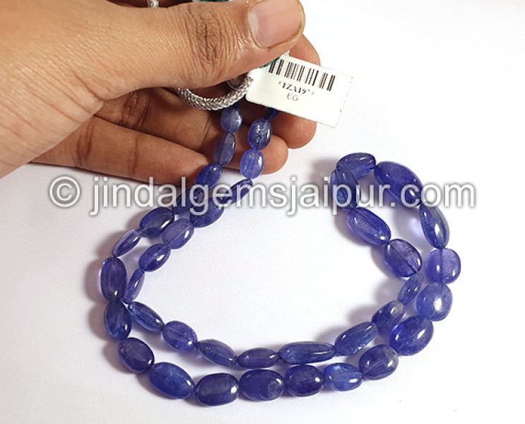 Tanzanite Smooth Nuggests Shape Beads