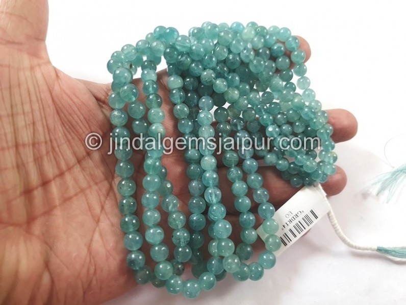 Grandidierite Smooth Round Ball Beads