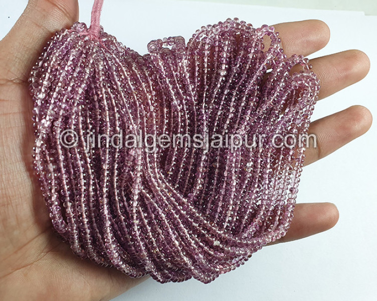 Malaya Or Dragon Garnet Smooth Roundelle Shape Beads