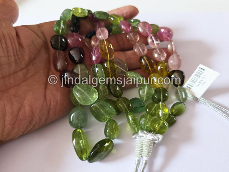 Tourmaline Smooth Nuggets Shape Big Beads