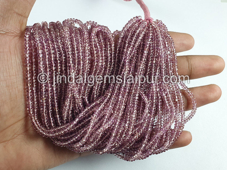 Malaya Or Dragon Garnet Smooth Roundelle Shape Beads