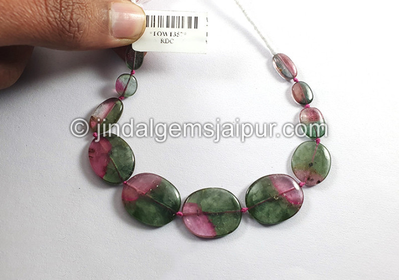 Watermelon Tourmaline Smooth Slices