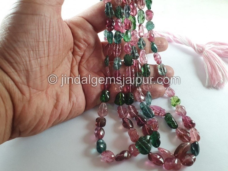 Tourmaline Smooth Irregular Nugget Beads