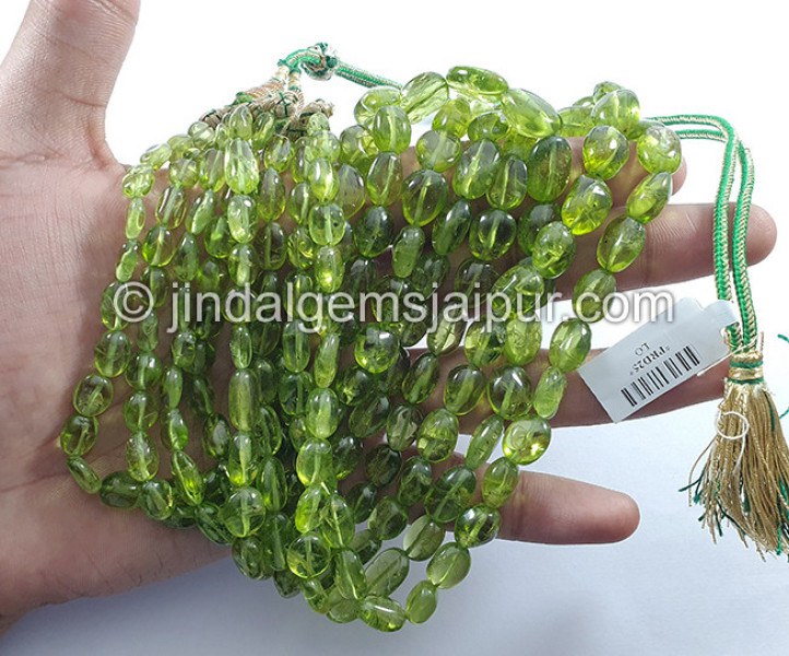 Peridot Smooth Nuggets Shape Beads