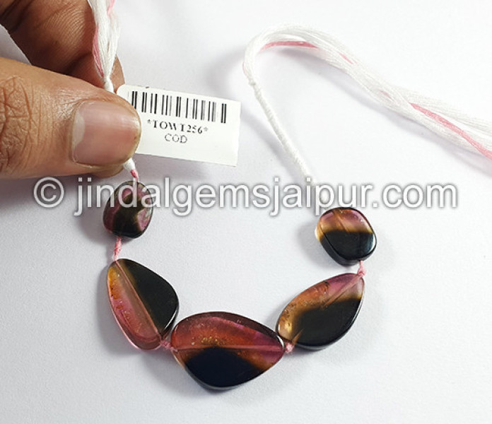 Watermelon Tourmaline Smooth Slices