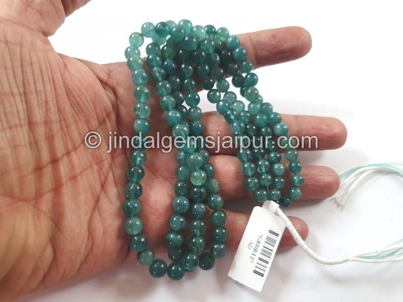 Grandidierite Smooth Round Ball Beads