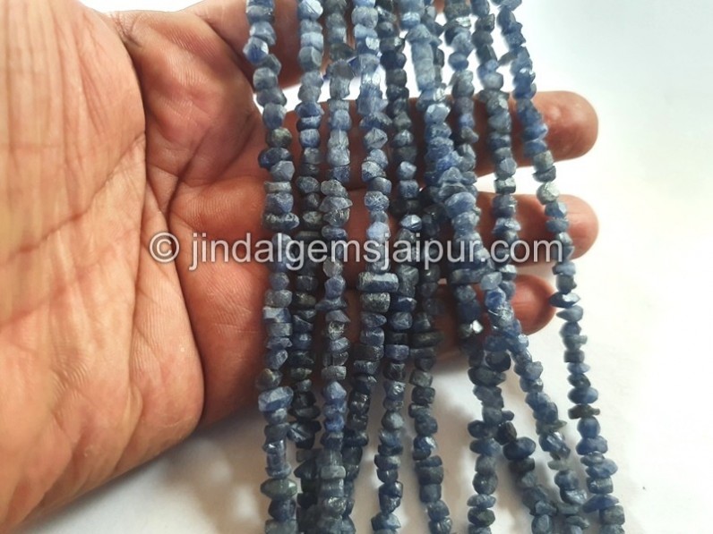 Blue Sapphire Rough Chips Beads -- SPPH165