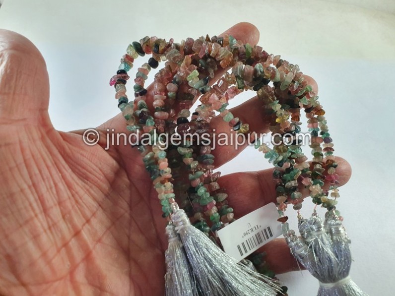 Tourmaline Rough Chips Beads