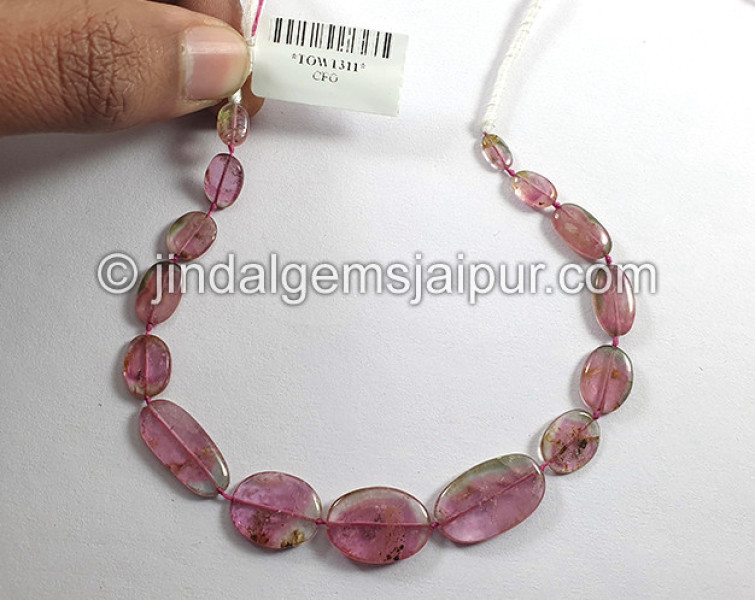 Watermelon Tourmaline Smooth Slices